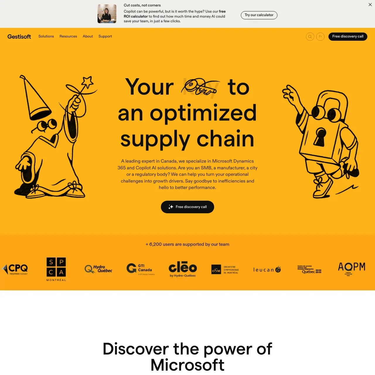 Gestisoft website screenshot