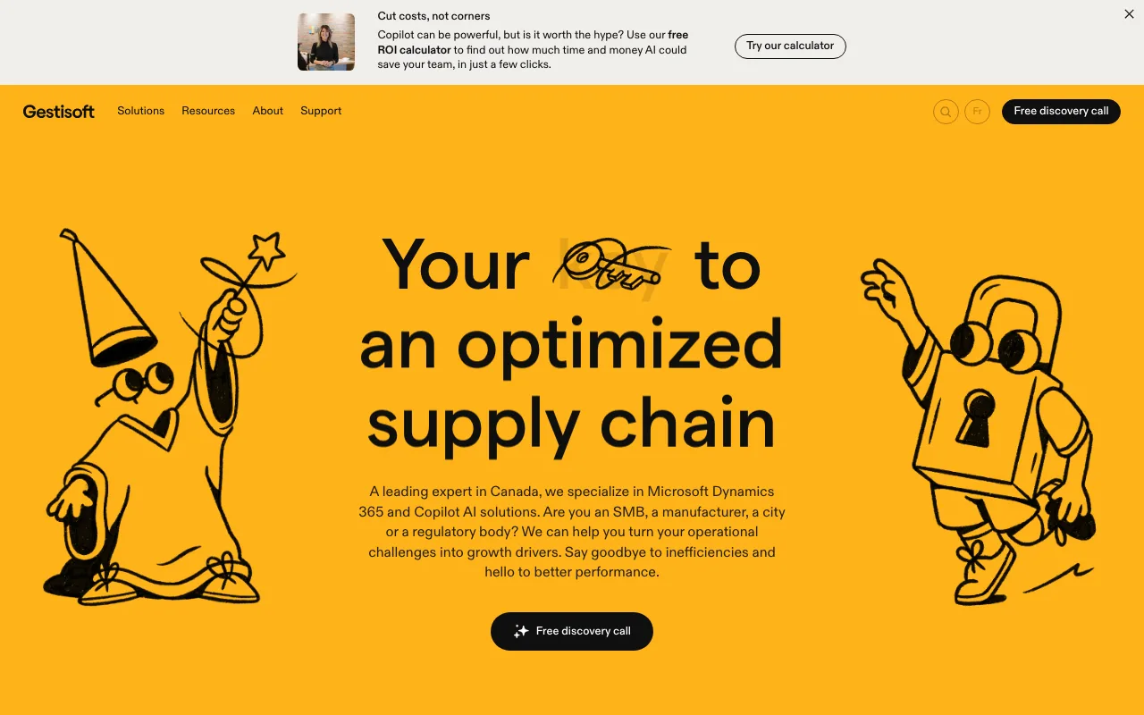 Gestisoft website hero