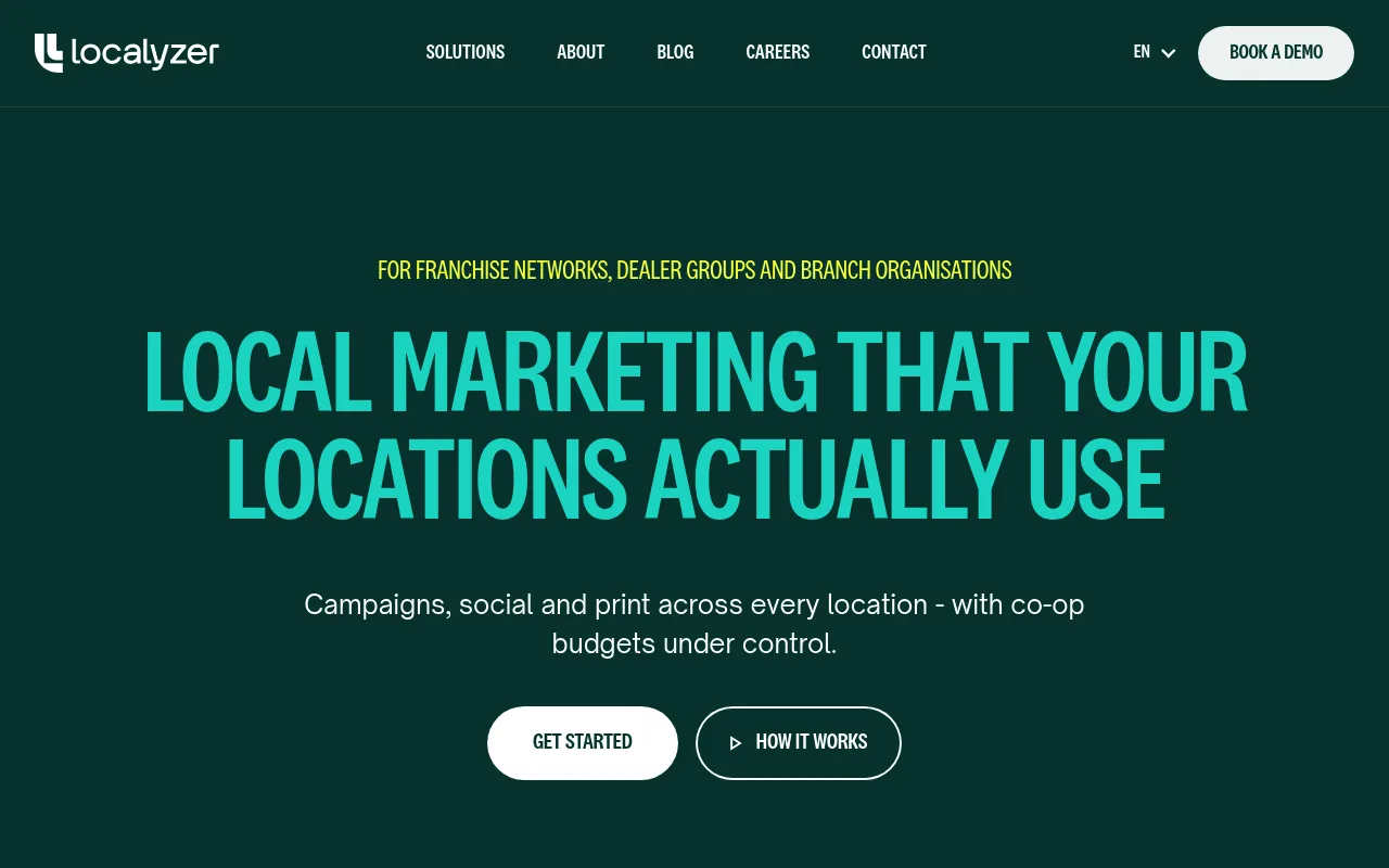 Localyzer website hero