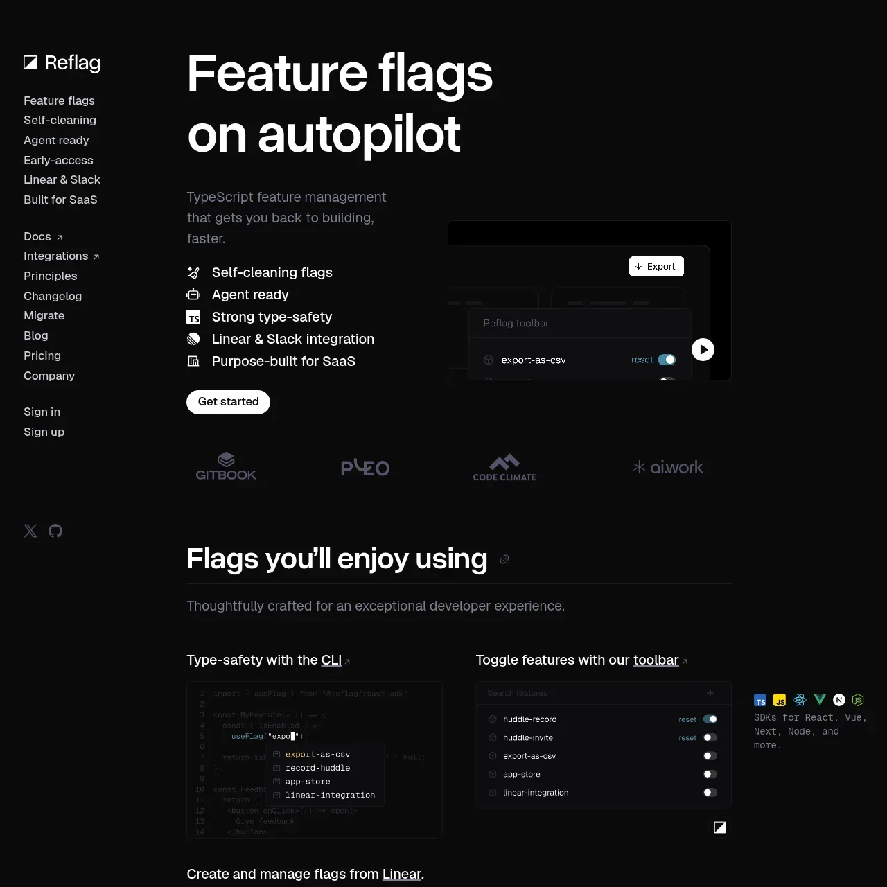 Reflag website screenshot