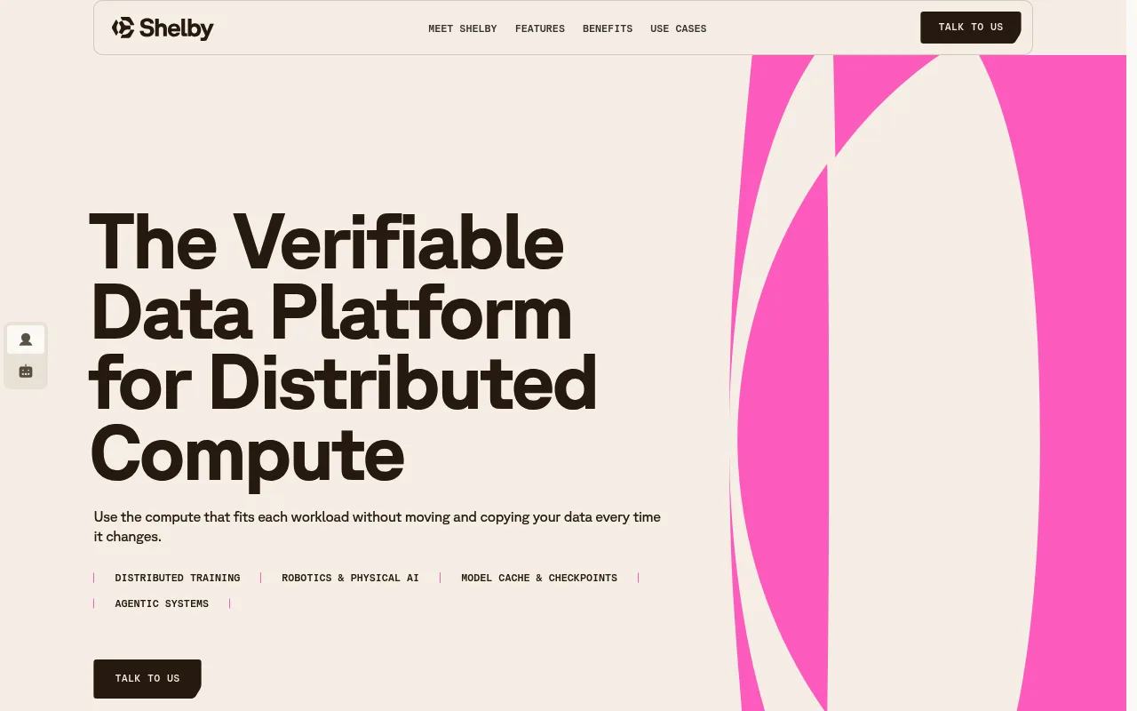 Shelby website hero