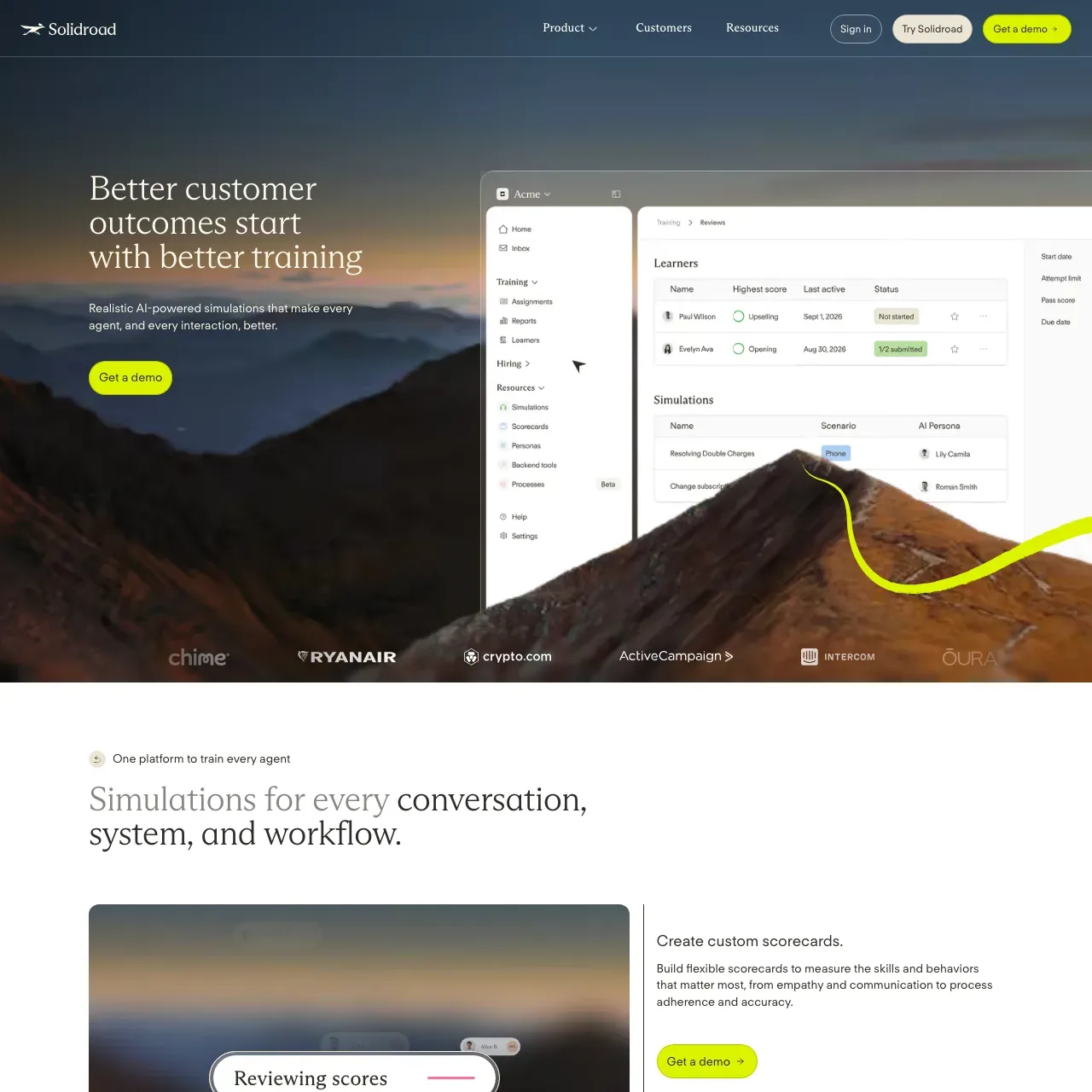 Solidroad website screenshot