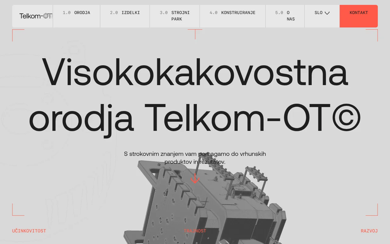 Telkom OT landing page hero